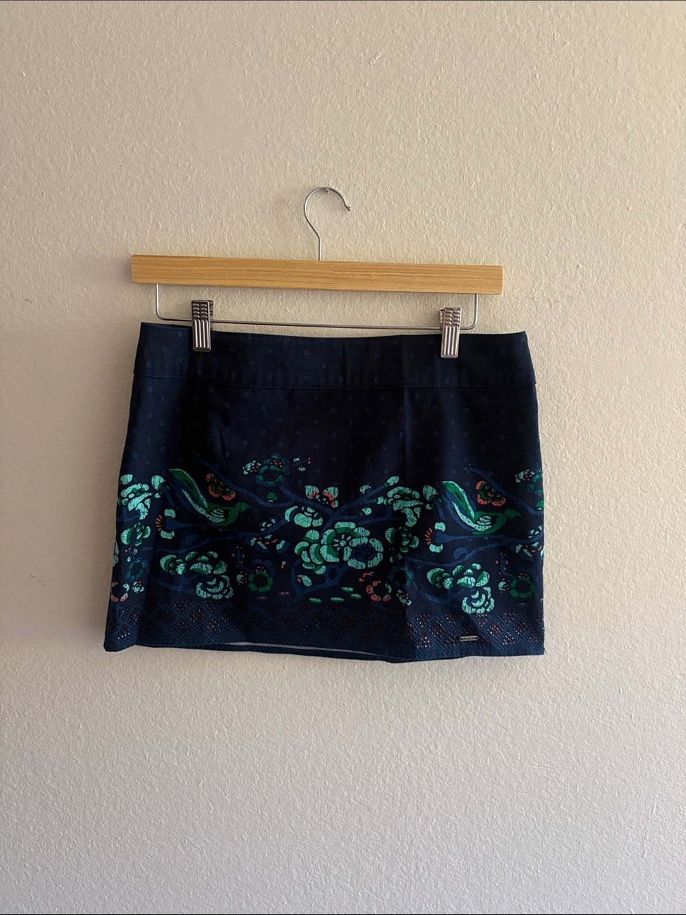 Hollister Cotton Blend Mini Skirt